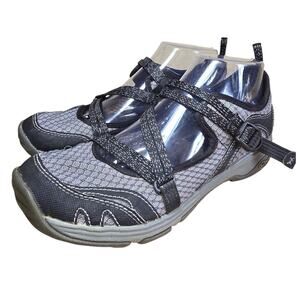 Chaco Womens Size 8.5-9 Outcross Evo Mary Jane Hiking Shoes Gray Adjustable